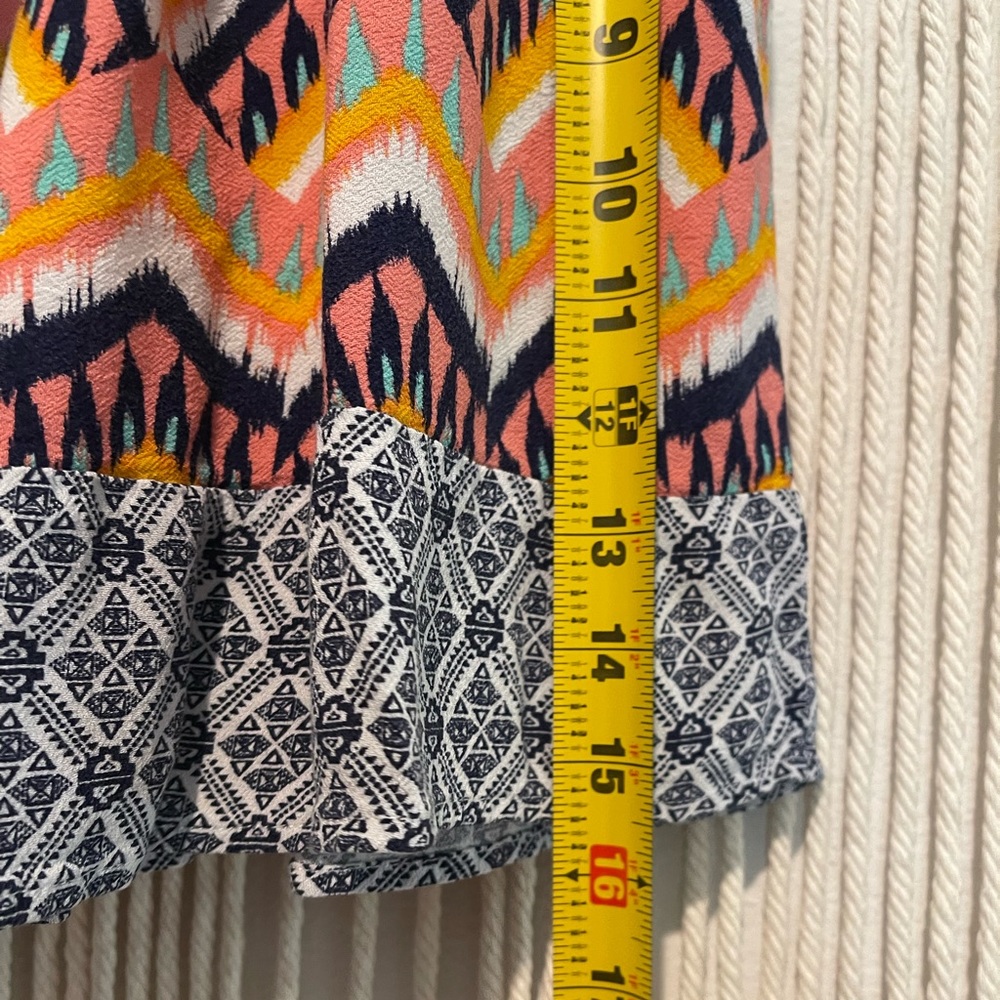 Xhilaration Boho Flowy Beachy Mini Skirt Sz L - Picture 7 of 7